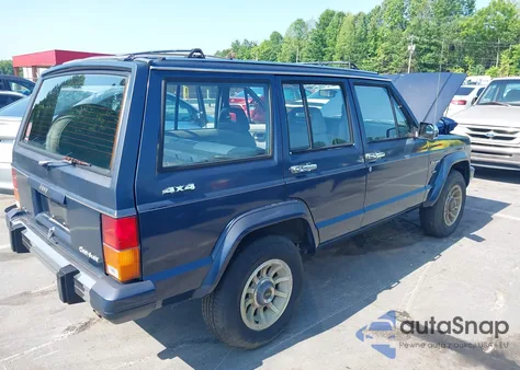 1989 Jeep Cherokee Laredo из США, поврежденный, VIN 1J4FJ58L5KL598813